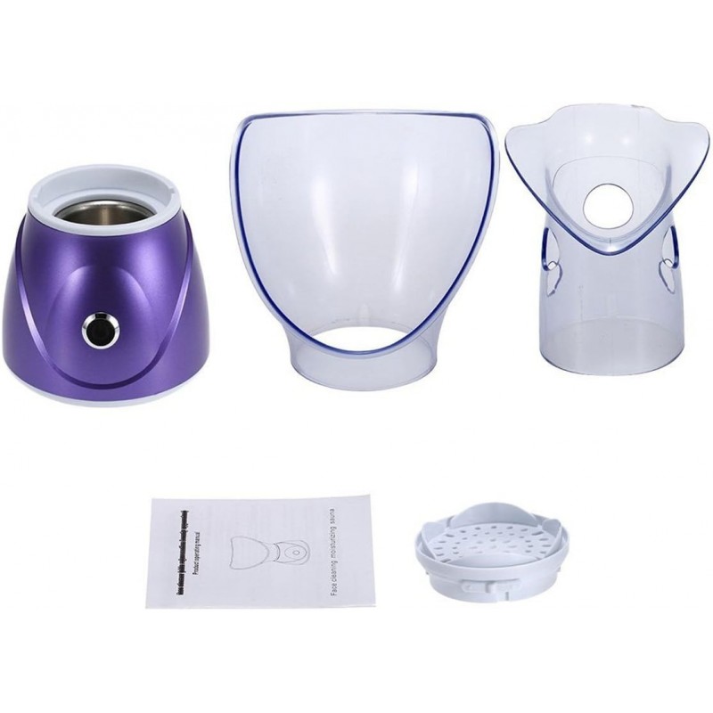 zstmei - Machine à vapeur faciale professionnelle, avec masque facial et nasal, fonction humidificateur et diffuseur