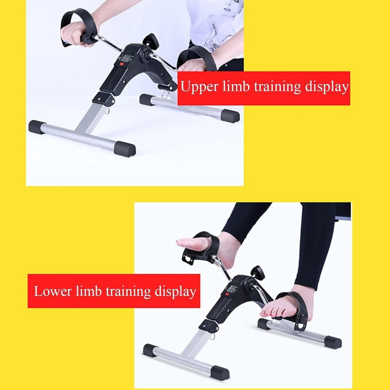 Pédalier Pédale électrique Mini Machine de rééducation Pédale de Fitness Pliable