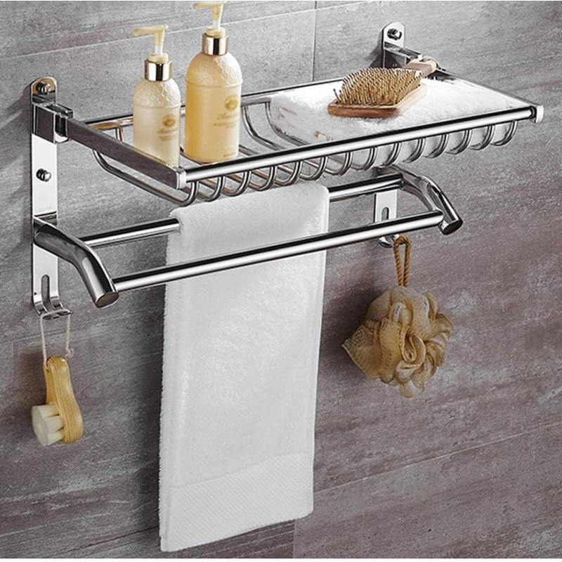Étagères de salle de bain exquises Rangement de salle de bain