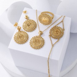 Elegant Gold-Plated Coin...